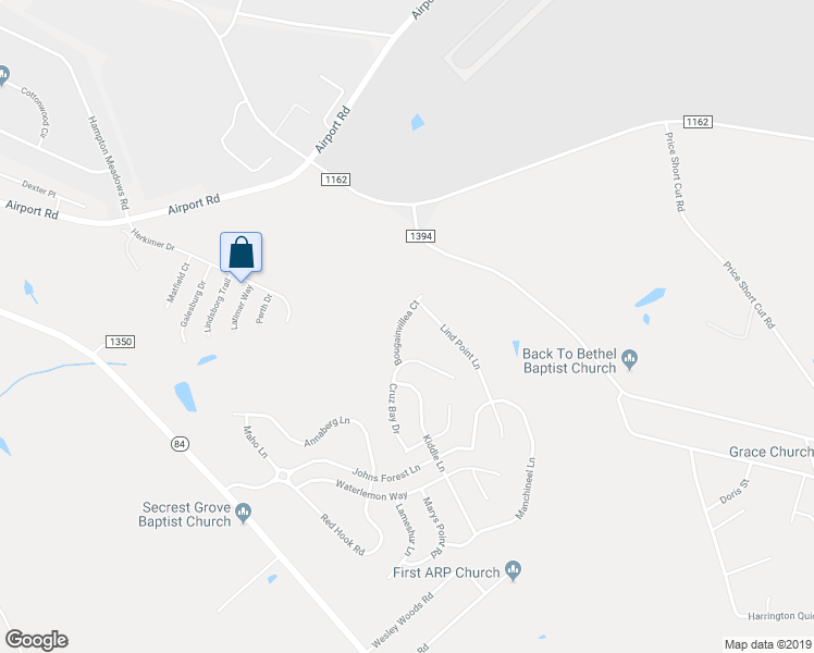 map of restaurants, bars, coffee shops, grocery stores, and more near 420 Bougainvillea Court in Monroe