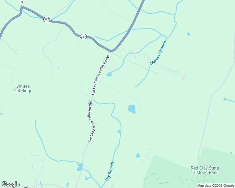 map of restaurants, bars, coffee shops, grocery stores, and more near 255 Old Lead Mine Valley Road Southwest in Cleveland