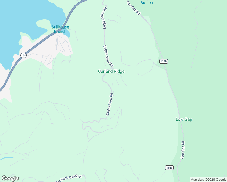 map of restaurants, bars, coffee shops, grocery stores, and more near 111 Eagles View Drive in Hayesville