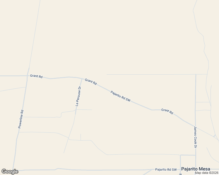 map of restaurants, bars, coffee shops, grocery stores, and more near Pajarito Road Southwest in Albuquerque