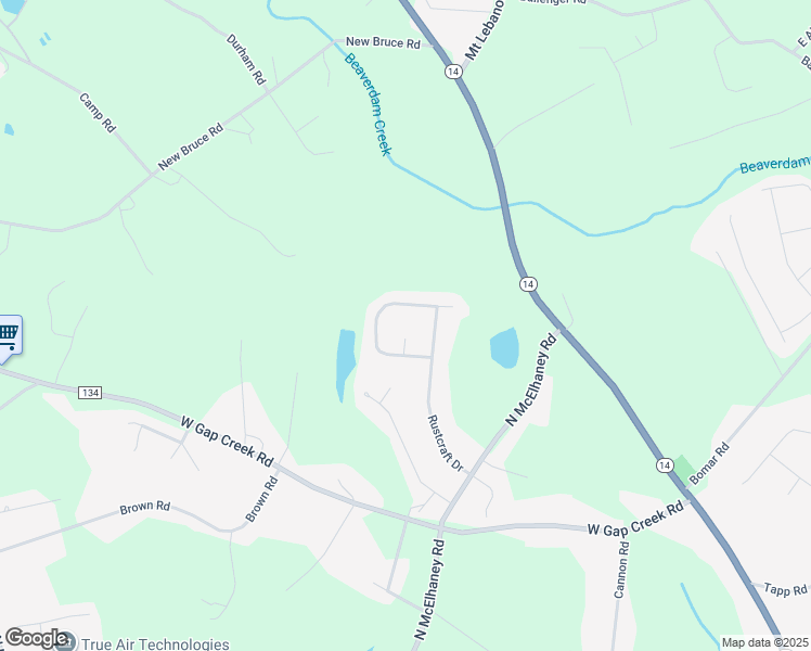 map of restaurants, bars, coffee shops, grocery stores, and more near 2 Wyman Court in Greer