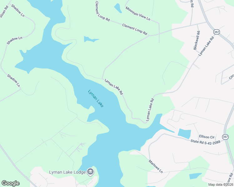 map of restaurants, bars, coffee shops, grocery stores, and more near 239 Lyman Lake Road in Lyman