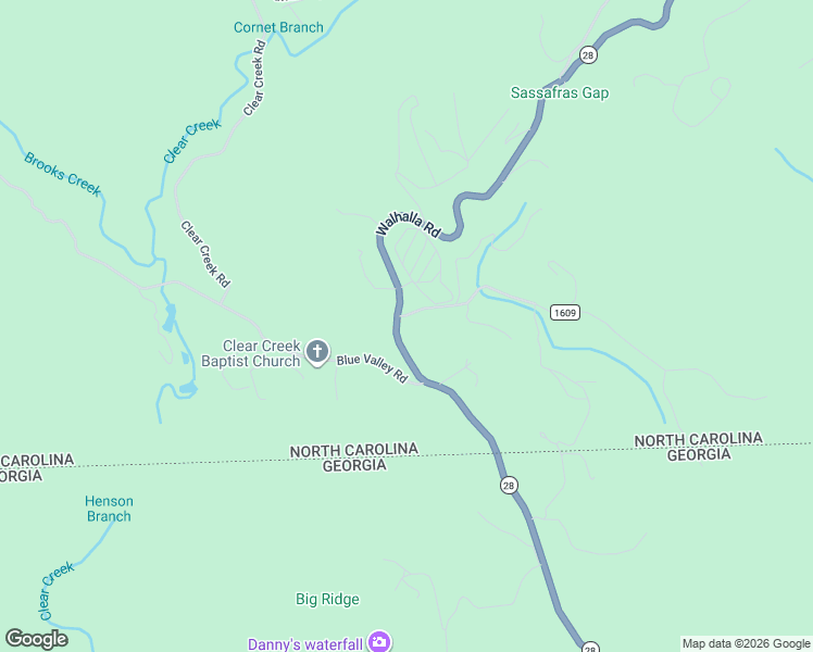 map of restaurants, bars, coffee shops, grocery stores, and more near 17 Blue Valley Road in Highlands