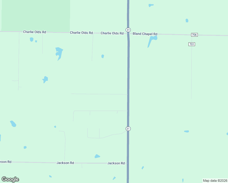 map of restaurants, bars, coffee shops, grocery stores, and more near 15552 Highway 31 in Ward