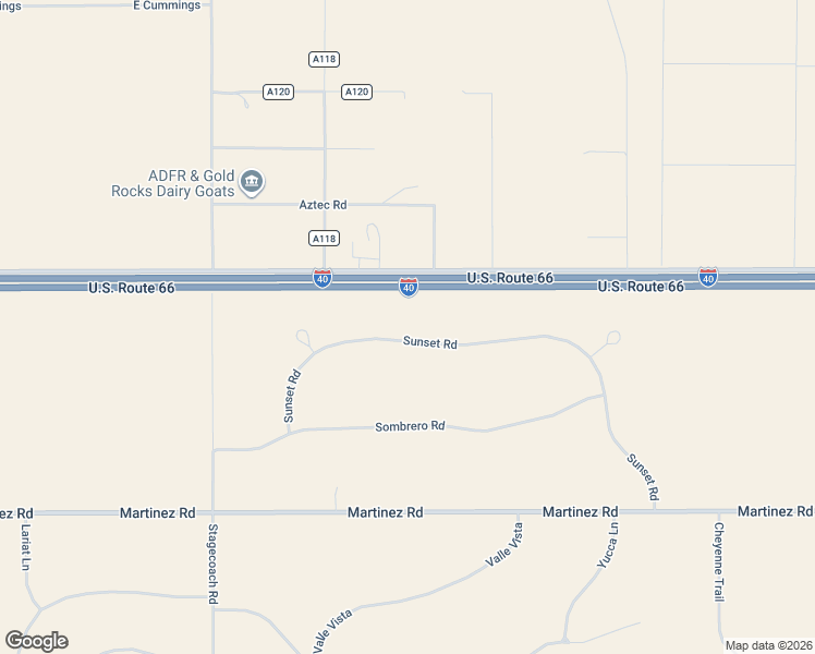 map of restaurants, bars, coffee shops, grocery stores, and more near 44 Sunset Road in Moriarty