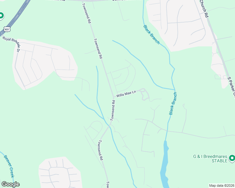 map of restaurants, bars, coffee shops, grocery stores, and more near 1300 Townsend Road in Raeford
