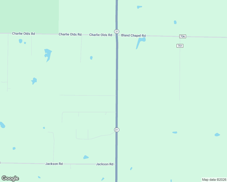 map of restaurants, bars, coffee shops, grocery stores, and more near 15552 Highway 31 in Ward