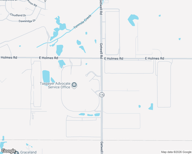 map of restaurants, bars, coffee shops, grocery stores, and more near in Memphis