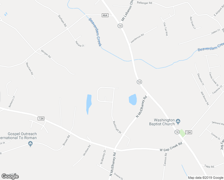 map of restaurants, bars, coffee shops, grocery stores, and more near 160 Faulkner Circle in Greer