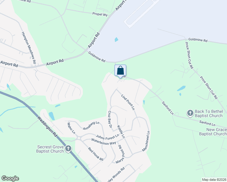 map of restaurants, bars, coffee shops, grocery stores, and more near 427 Bougainvillea Court in Monroe