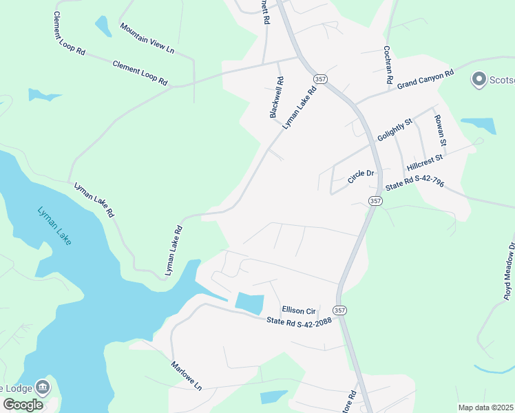 map of restaurants, bars, coffee shops, grocery stores, and more near 99 Lyman Lake Road in Lyman