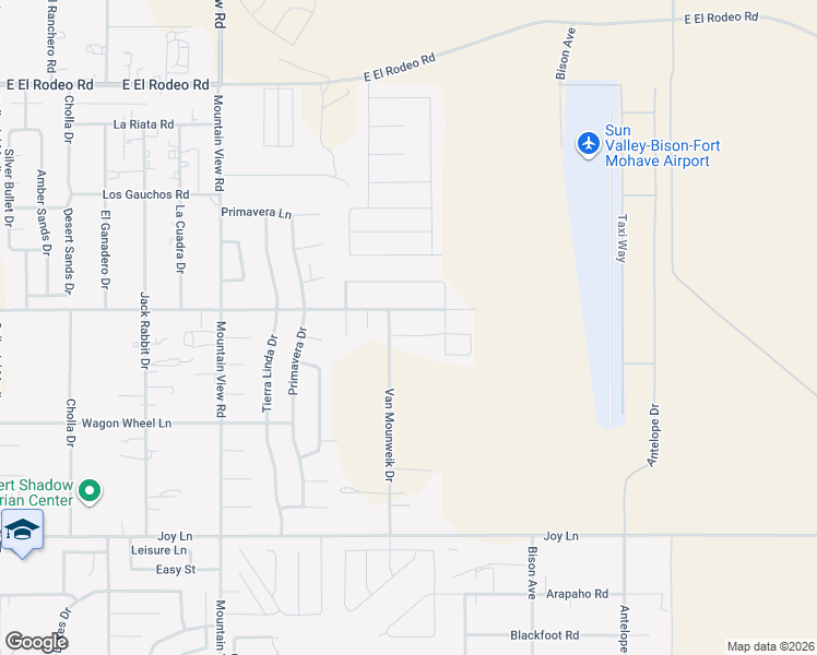 map of restaurants, bars, coffee shops, grocery stores, and more near 2114-2164 Hammer Lane in Fort Mohave