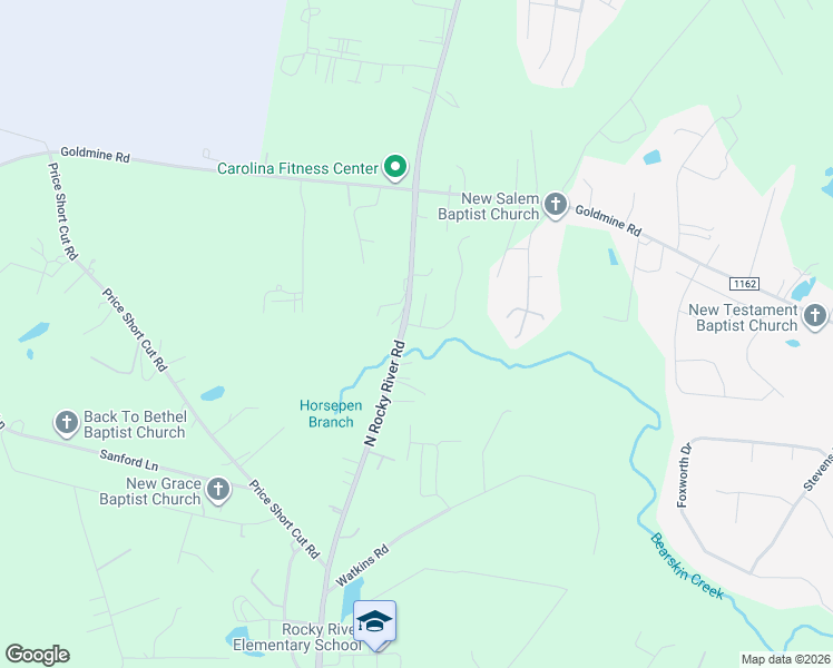 map of restaurants, bars, coffee shops, grocery stores, and more near 3201 Viola Lane in Monroe