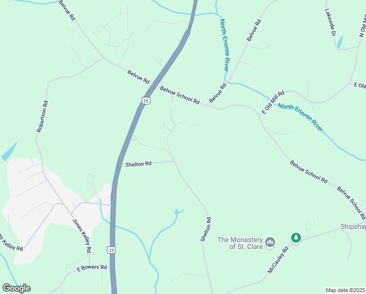 map of restaurants, bars, coffee shops, grocery stores, and more near 8 Cooly Road in Travelers Rest