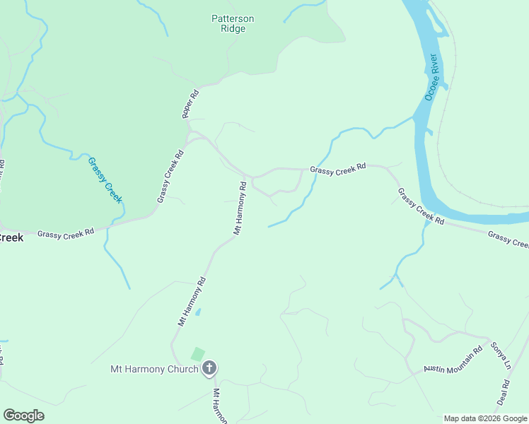 map of restaurants, bars, coffee shops, grocery stores, and more near 130 Godfrey Rd in Copperhill