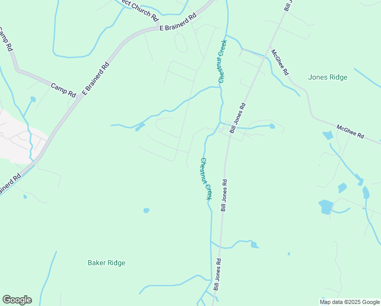 map of restaurants, bars, coffee shops, grocery stores, and more near 3601 Bill Jones Road in Apison
