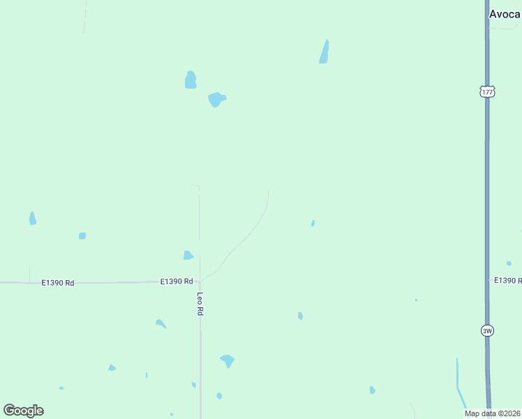 map of restaurants, bars, coffee shops, grocery stores, and more near 38987 Leo Road in Asher