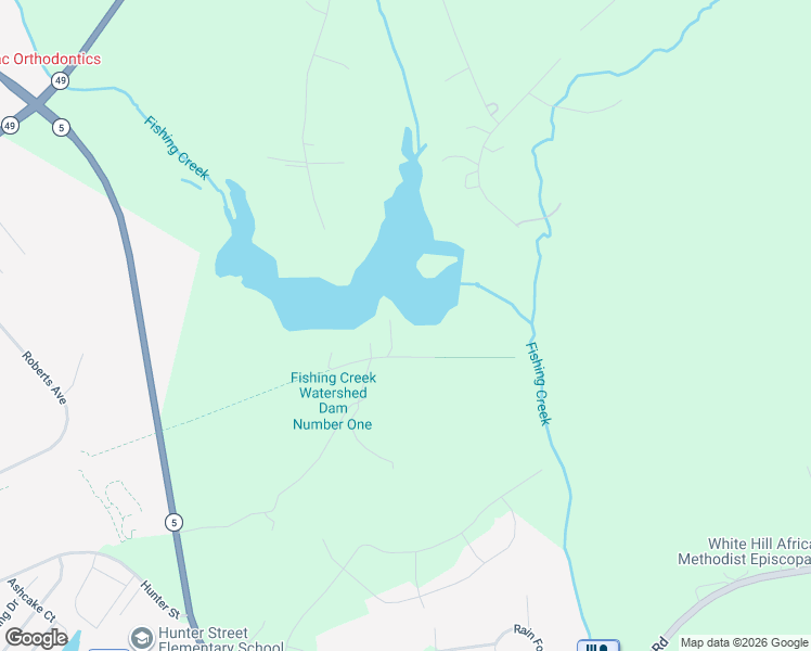 map of restaurants, bars, coffee shops, grocery stores, and more near 355 John Thrift Road in York