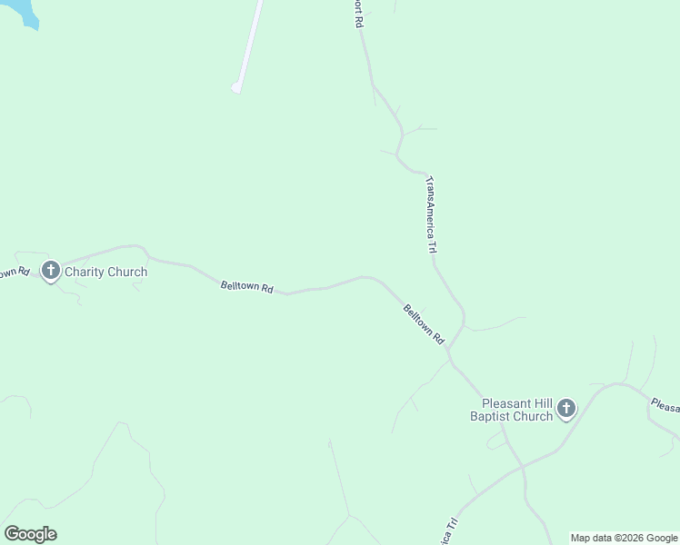 map of restaurants, bars, coffee shops, grocery stores, and more near 947 Belltown Road in Copperhill