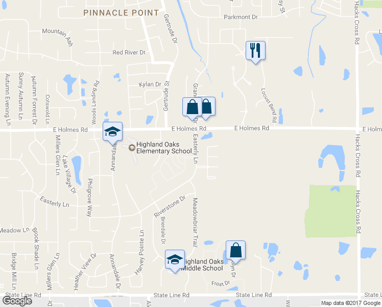 map of restaurants, bars, coffee shops, grocery stores, and more near 7680 Glen Laurel Way in Memphis