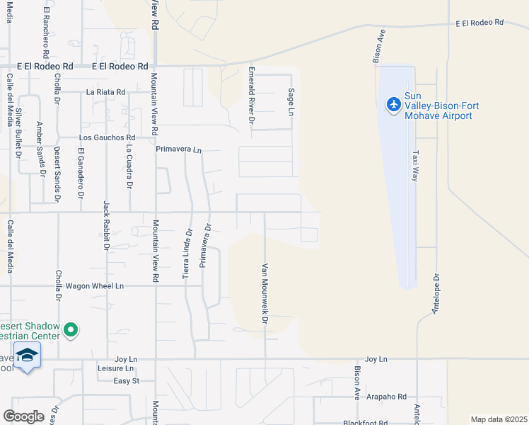 map of restaurants, bars, coffee shops, grocery stores, and more near 2114 Hammer Lane in Fort Mohave