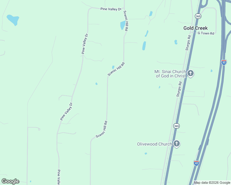 map of restaurants, bars, coffee shops, grocery stores, and more near 252 Scenic Hill Road in Conway