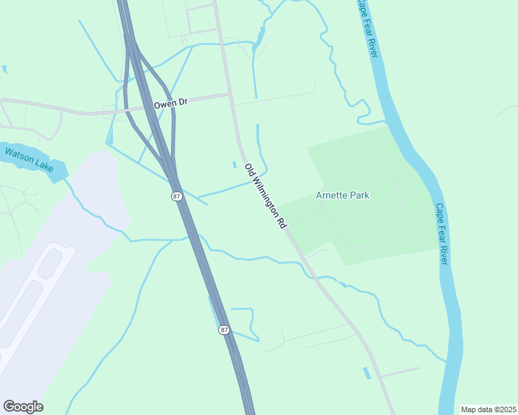 map of restaurants, bars, coffee shops, grocery stores, and more near 2100 Wilmington Highway in Fayetteville