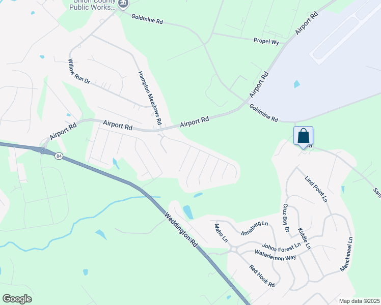 map of restaurants, bars, coffee shops, grocery stores, and more near 418 Matfield Court in Monroe