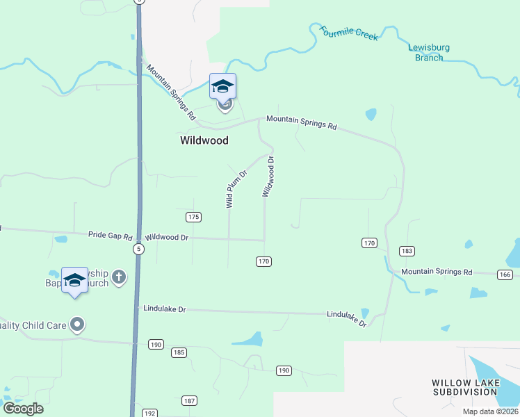 map of restaurants, bars, coffee shops, grocery stores, and more near 37 Wildwood Drive in Cabot