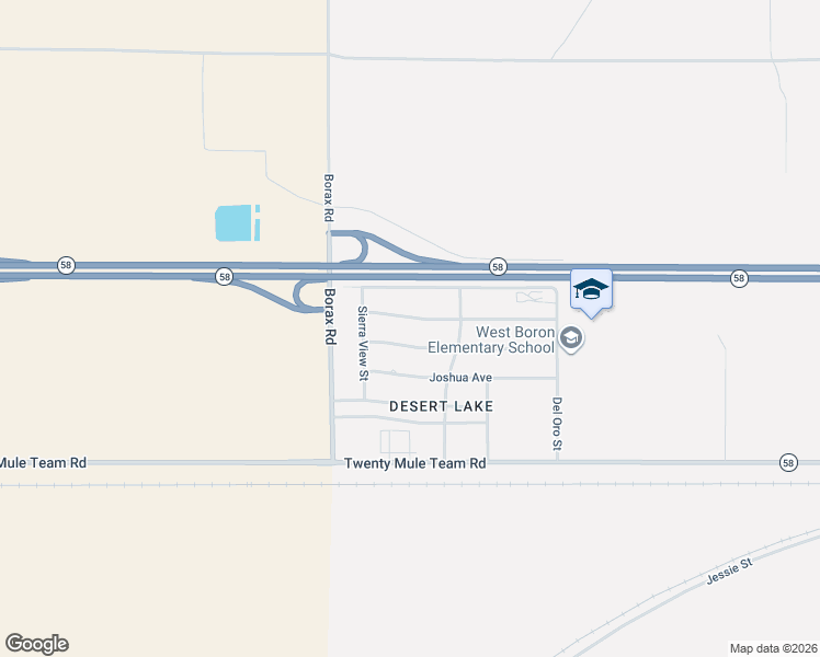 map of restaurants, bars, coffee shops, grocery stores, and more near 24171 Sage Avenue in Boron