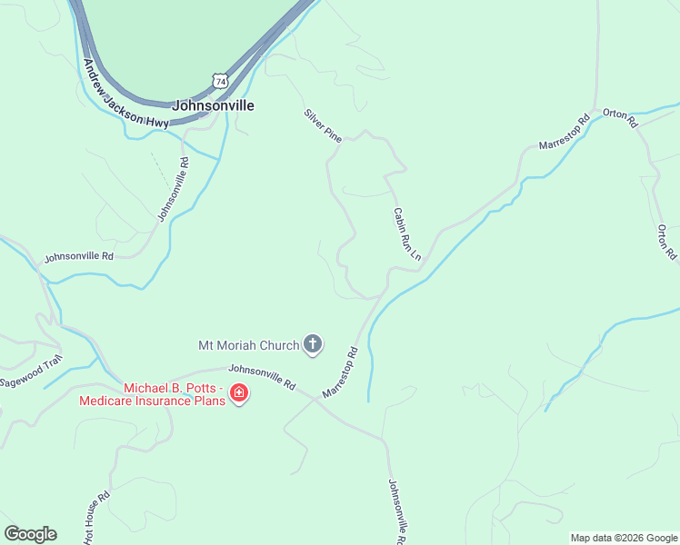 map of restaurants, bars, coffee shops, grocery stores, and more near 140 Hounds Run Lane in Murphy