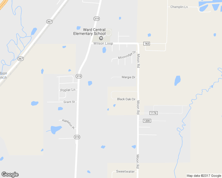 map of restaurants, bars, coffee shops, grocery stores, and more near 30 Black Oak Circle in Ward