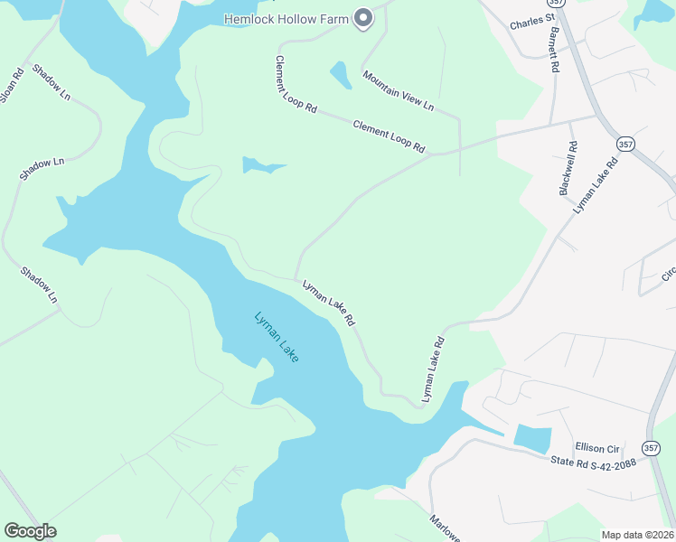 map of restaurants, bars, coffee shops, grocery stores, and more near 290 Lyman Lake Road in Lyman