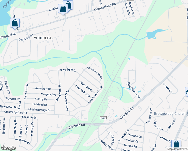 map of restaurants, bars, coffee shops, grocery stores, and more near 2033 Gray Goose Loop in Fayetteville