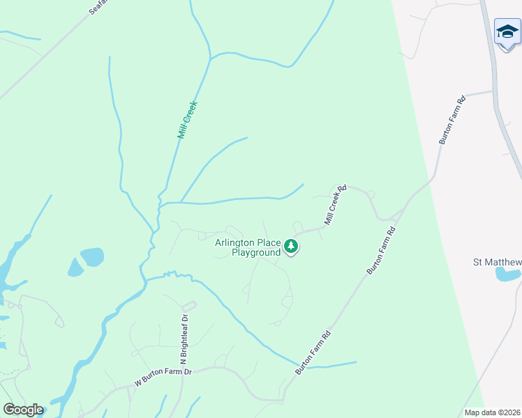 map of restaurants, bars, coffee shops, grocery stores, and more near 117 Chickory Lane in Arapahoe