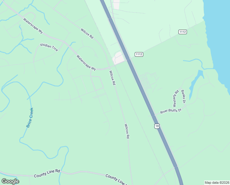 map of restaurants, bars, coffee shops, grocery stores, and more near 4835 Wilcox Road in New Bern