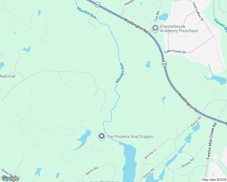 map of restaurants, bars, coffee shops, grocery stores, and more near 6049 Oxfordshire Rd in Waxhaw