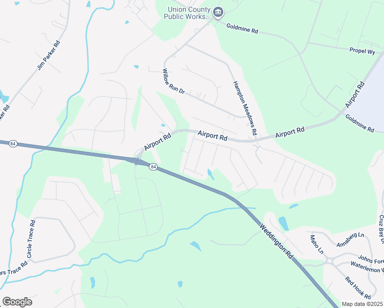 map of restaurants, bars, coffee shops, grocery stores, and more near 200-286 Airport Road in Monroe