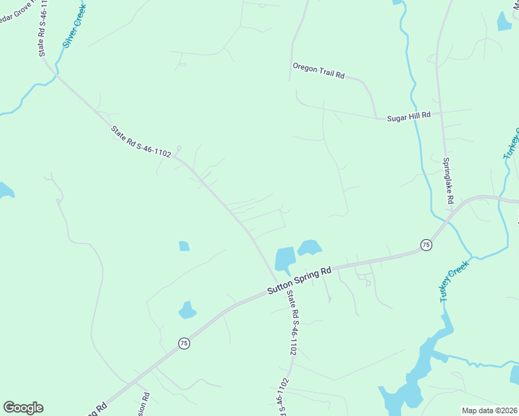 map of restaurants, bars, coffee shops, grocery stores, and more near 1044 State Road S-46-1102 in York