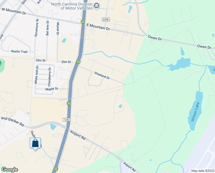map of restaurants, bars, coffee shops, grocery stores, and more near 253 Ivan Drive in Fayetteville