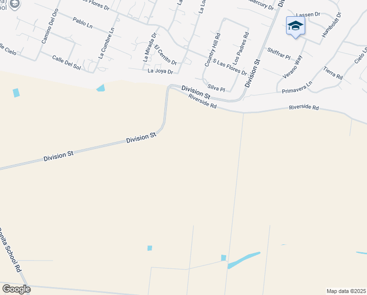 map of restaurants, bars, coffee shops, grocery stores, and more near 1765 Division Street in Nipomo