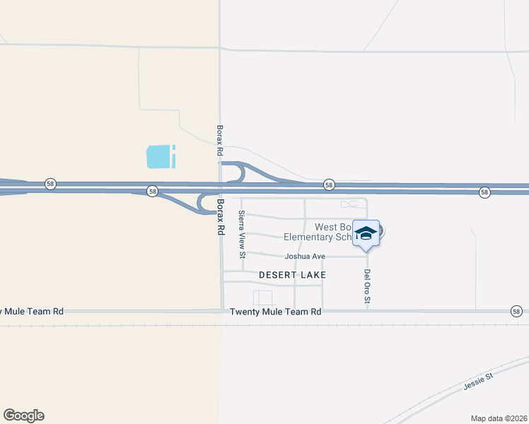 map of restaurants, bars, coffee shops, grocery stores, and more near 24171 Sage Avenue in Boron