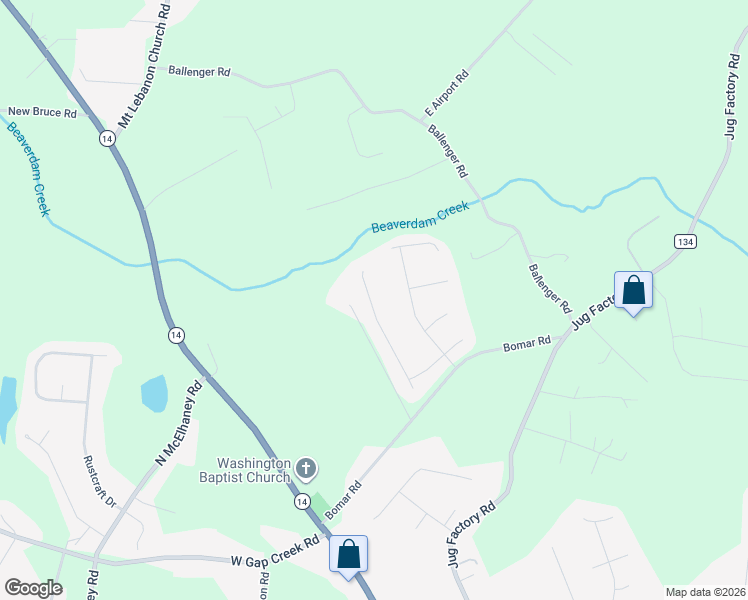 map of restaurants, bars, coffee shops, grocery stores, and more near 118 Elevation Court in Greer