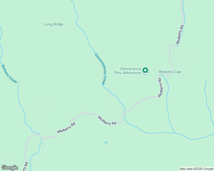 map of restaurants, bars, coffee shops, grocery stores, and more near 390 Mulberry Ridge Road in Otto