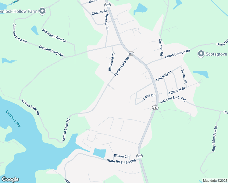 map of restaurants, bars, coffee shops, grocery stores, and more near 31 Lyman Lake Road in Lyman