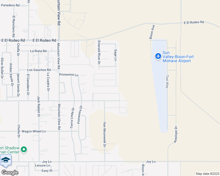 map of restaurants, bars, coffee shops, grocery stores, and more near 2204 Twins Drive in Fort Mohave