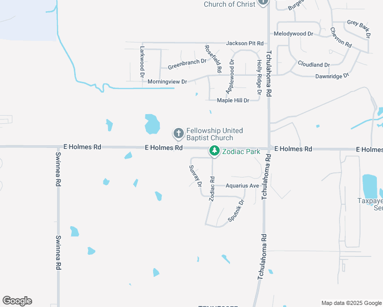 map of restaurants, bars, coffee shops, grocery stores, and more near 3080 Argot Avenue in Memphis