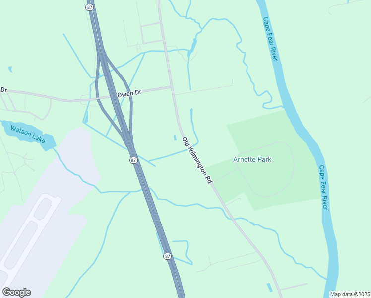 map of restaurants, bars, coffee shops, grocery stores, and more near 2100 Wilmington Highway in Fayetteville