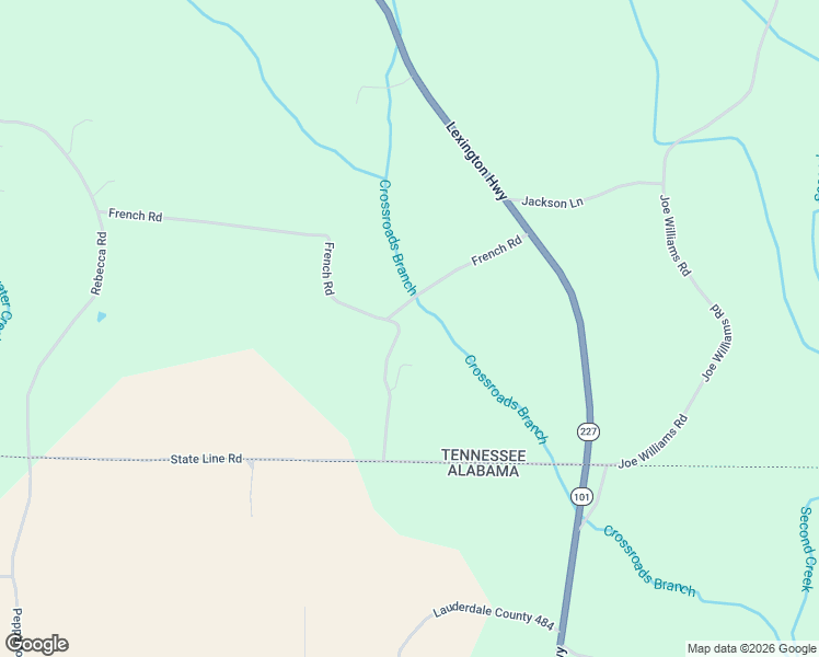 map of restaurants, bars, coffee shops, grocery stores, and more near 84 French Road in Loretto