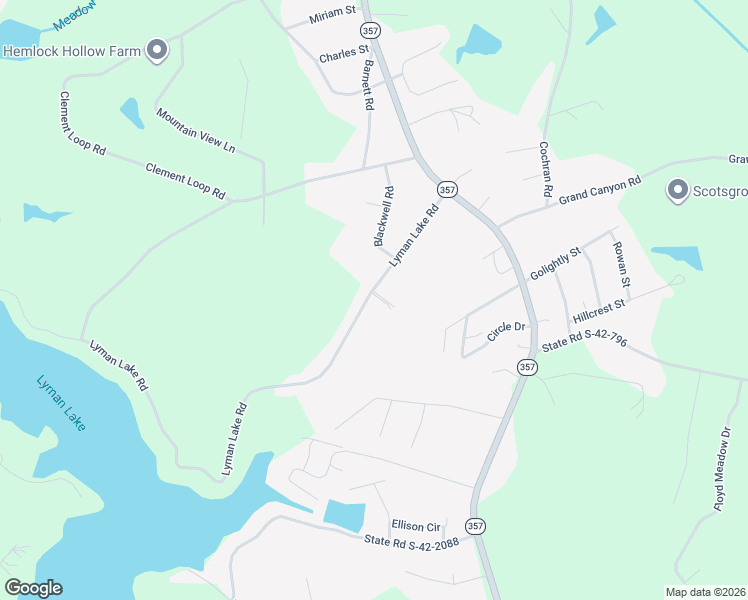 map of restaurants, bars, coffee shops, grocery stores, and more near 31 Lyman Lake Road in Lyman